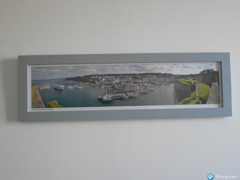 Photo n°10 de :belle ile en mer LE PALAIS vue sur le port et citadelle