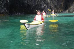 Vives eaux, Kayak de mer